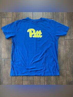 Profile Varsity Pitt University of Pittsburgh Classic Blue T Shirt sz 4XL
